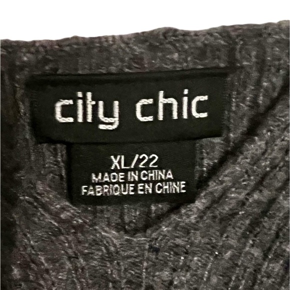 Plus Sz City Chic tank top size 22 - Picture 3 of 3